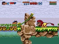 une photo d'Ã©cran de Prehistorik Man sur Nintendo Super Nes